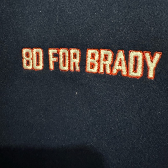 80 for Brady men's letterman jacket Tom Brady Patriots - Picture 4 of 7